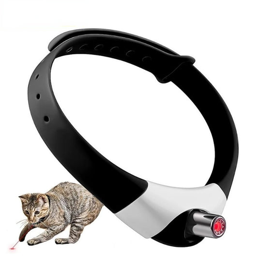 Electric Smart Amusing Collar for cats- Wearable laser pointer