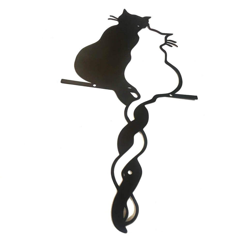 Metal Lovers Cat Wall Art