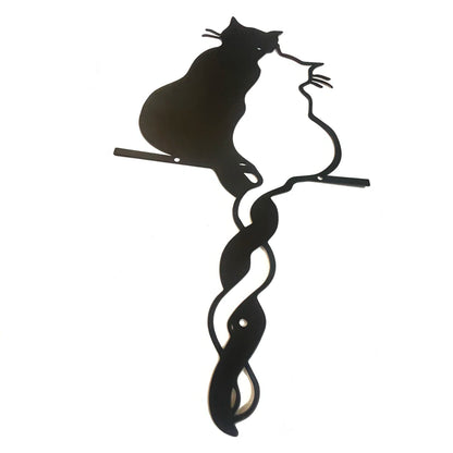 Metal Lovers Cat Wall Art