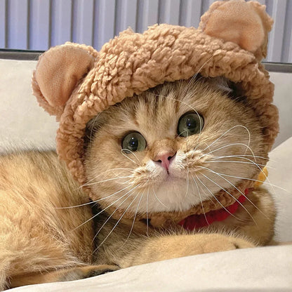 Cute Bear Cat Hat