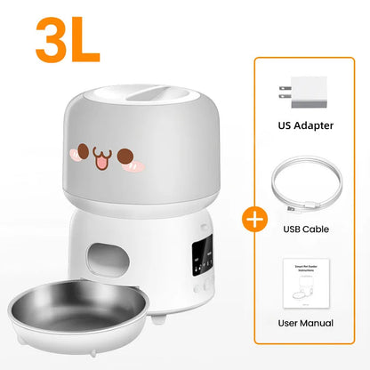 ROJECO WiFi Automatic Cat Feeder 3L