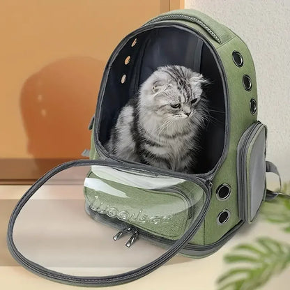 Transparent Pet Carrier Bag Outdoor Travel Backpack for Cats