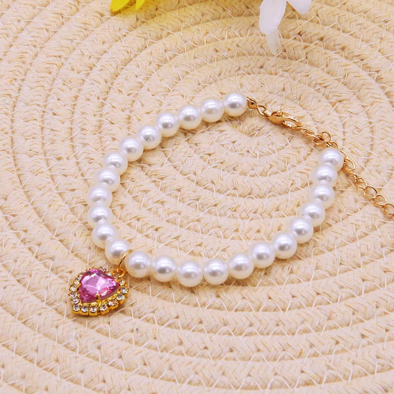 Pearl Cat Collar