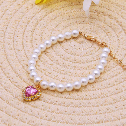 Pearl Cat Collar