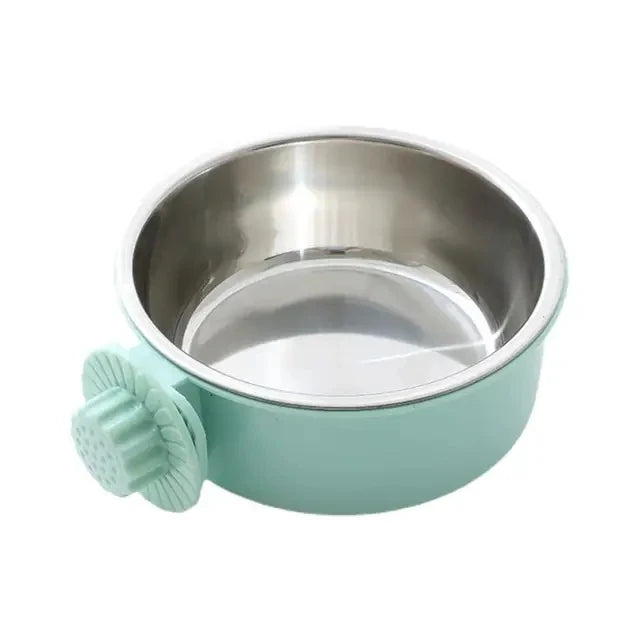 Hanging Stainless Steel Pet Bowl