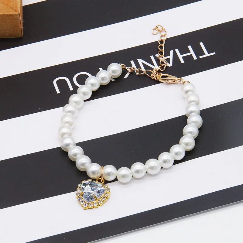 Pearl Cat Collar
