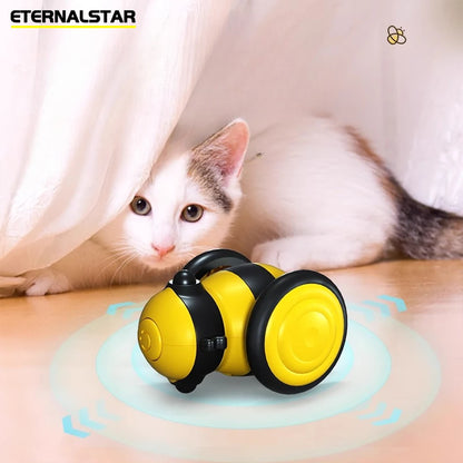 Boredom Toy Bee Car Pet Toy/ Simulation Plush Mouse Cat Toy