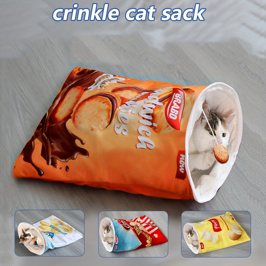 Cat Chip Bag