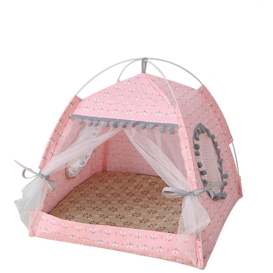 Comfy Calming Pet Tent Bed