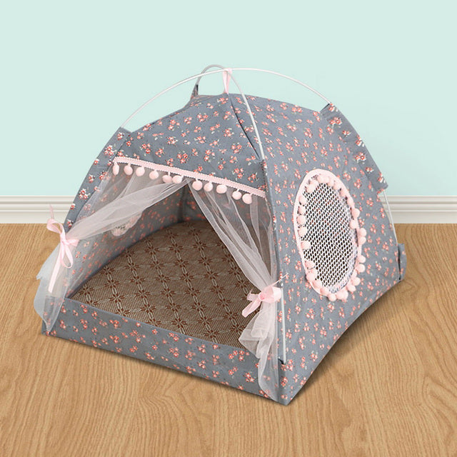 Comfy Calming Pet Tent Bed