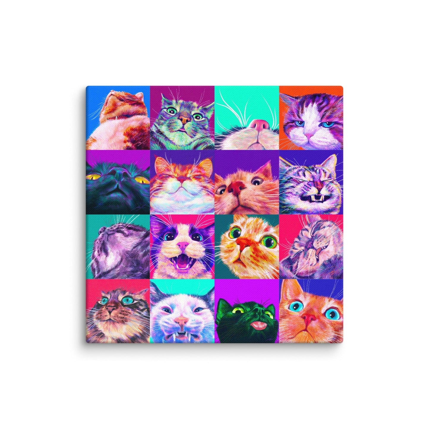 Close Encounters Collection - 16 Kitties - Compilation of 16 Cat Paintings [Unfoiled]