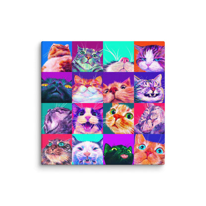 Close Encounters Collection - 16 Kitties - Compilation of 16 Cat Paintings [Unfoiled]