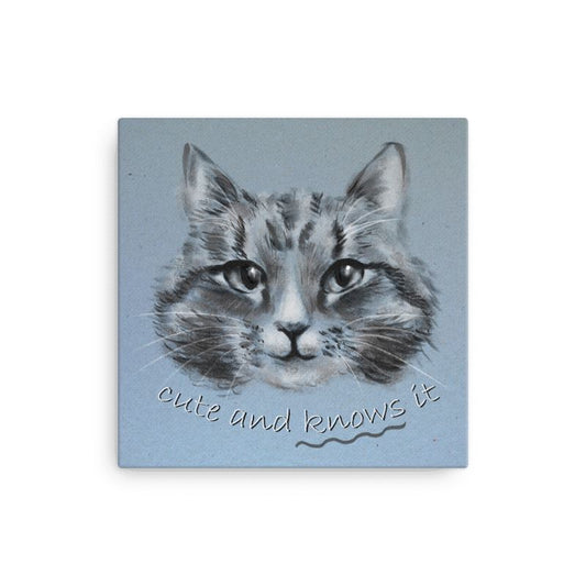 "Cute and Knows It" Painting [Unfoiled]