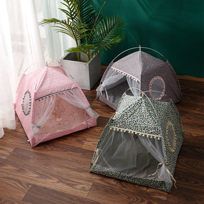 Comfy Calming Pet Tent Bed