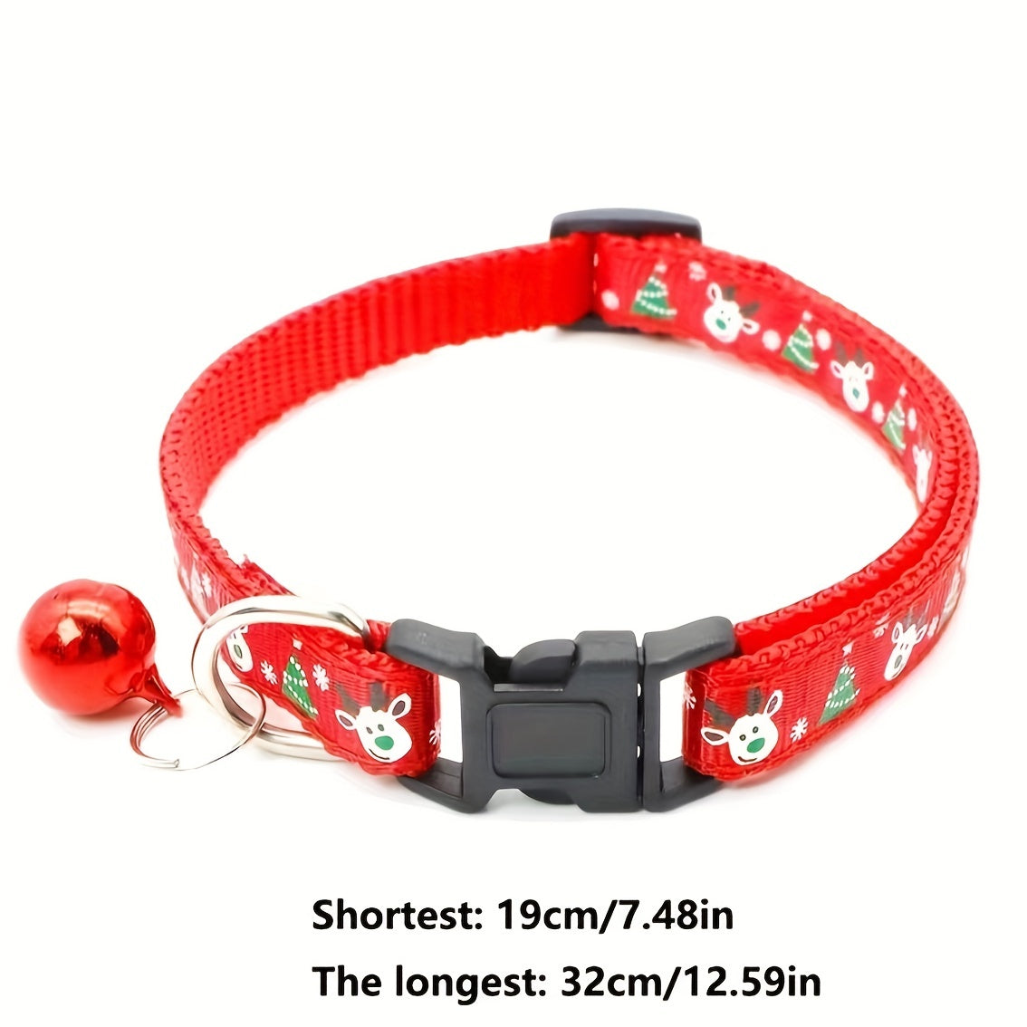 Adjustable Holiday Cat Collar