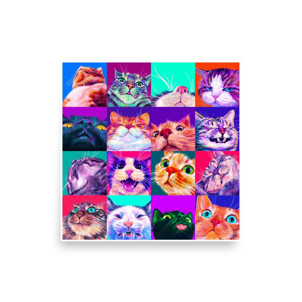 Close Encounters Collection - 16 Kitties - Compilation of 16 Cat Paintings [Unfoiled]