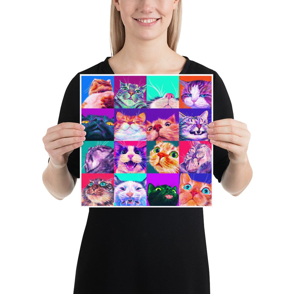 Close Encounters Collection - 16 Kitties - Compilation of 16 Cat Paintings [Unfoiled]