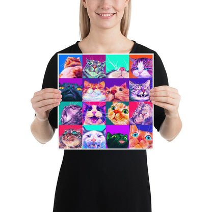 Close Encounters Collection - 16 Kitties - Compilation of 16 Cat Paintings [Unfoiled]