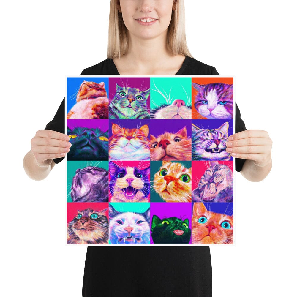 Close Encounters Collection - 16 Kitties - Compilation of 16 Cat Paintings [Unfoiled]