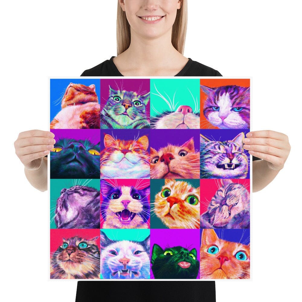Close Encounters Collection - 16 Kitties - Compilation of 16 Cat Paintings [Unfoiled]